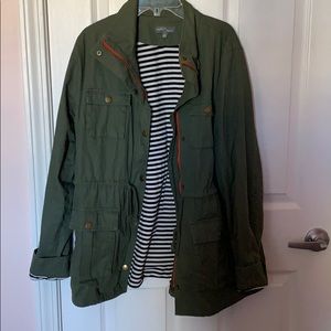 Army green jacket
